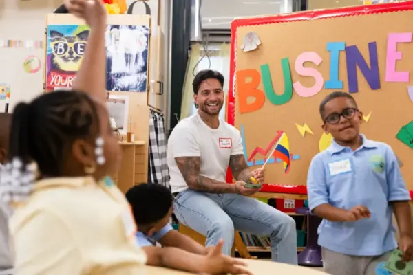 Maluma Goes Back to School in Spanish Harlem for ‘Celebrity Substitute’ and Shares Early Lessons in Entrepreneurship